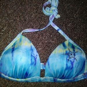 Tie Dye Bikini Top